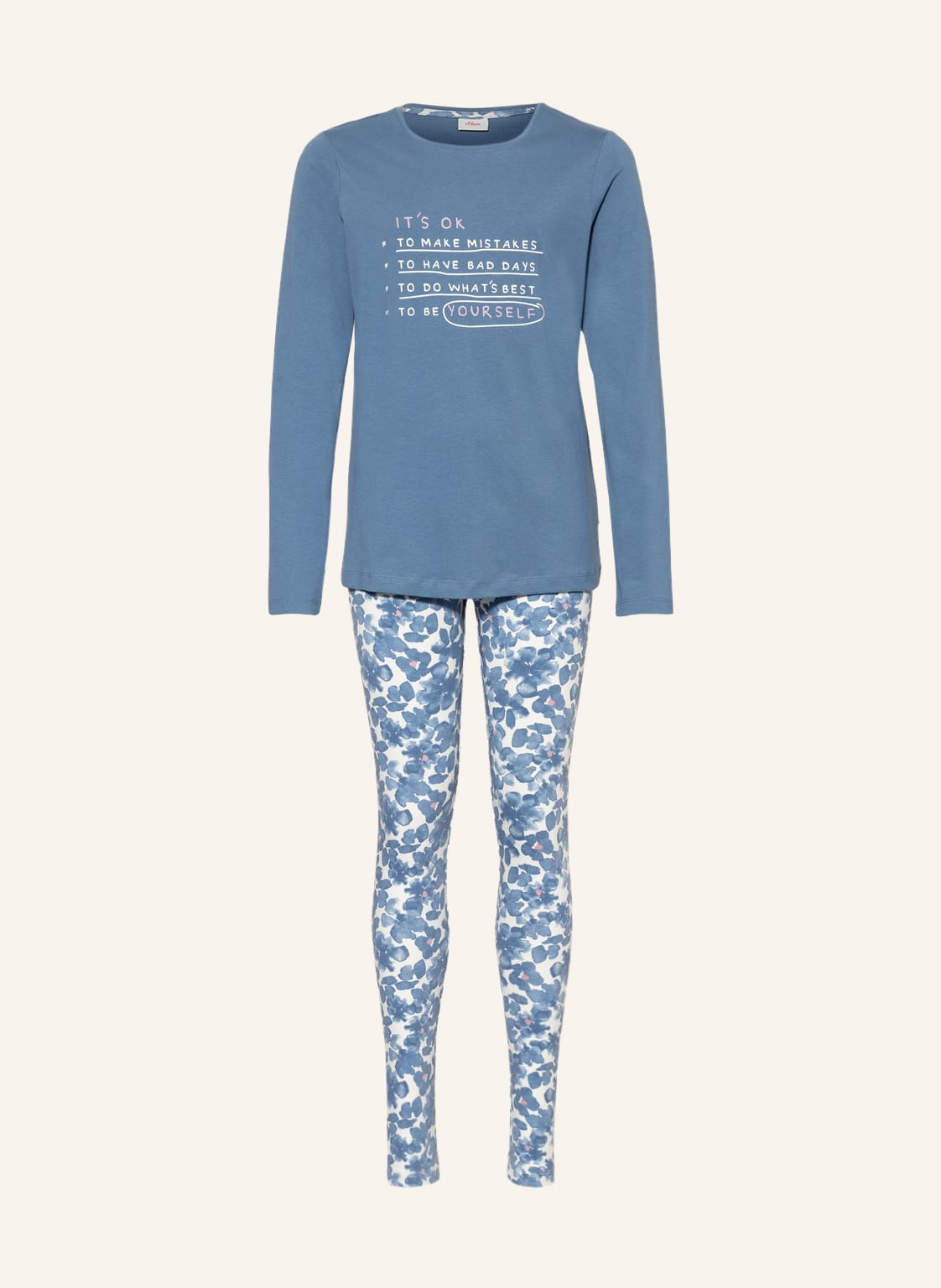 Image of S.Oliver Red Schlafanzug blau