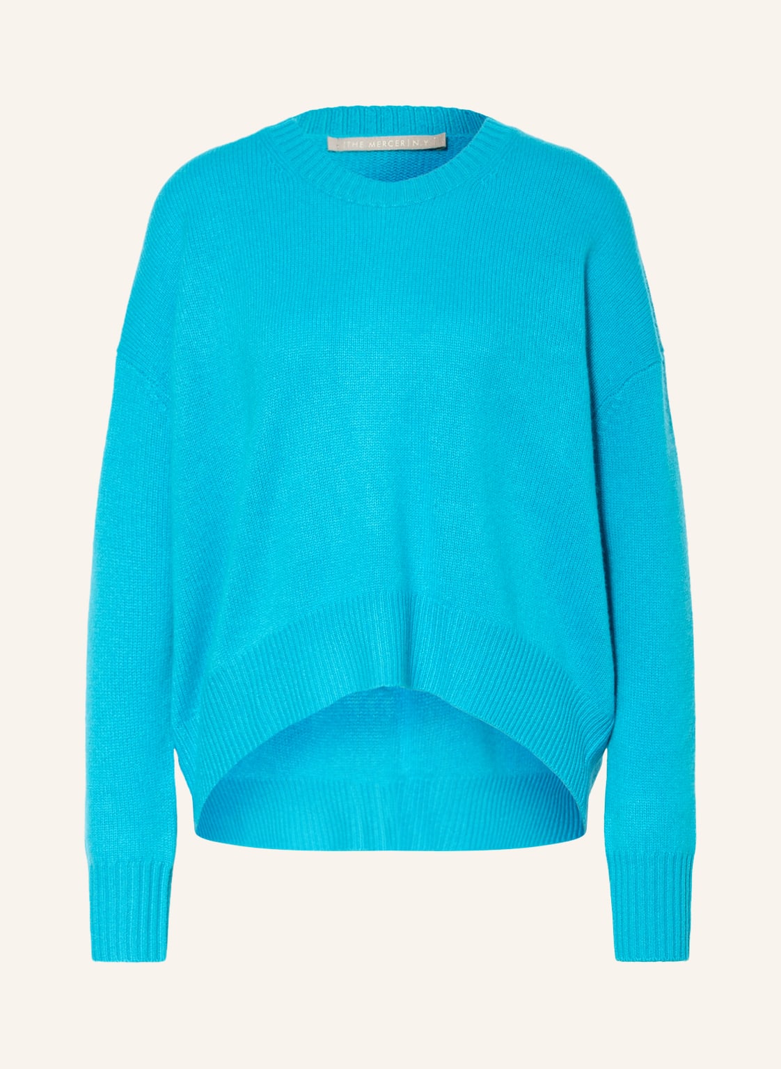 Image of (The Mercer) N.Y. Cashmere-Pullover blau