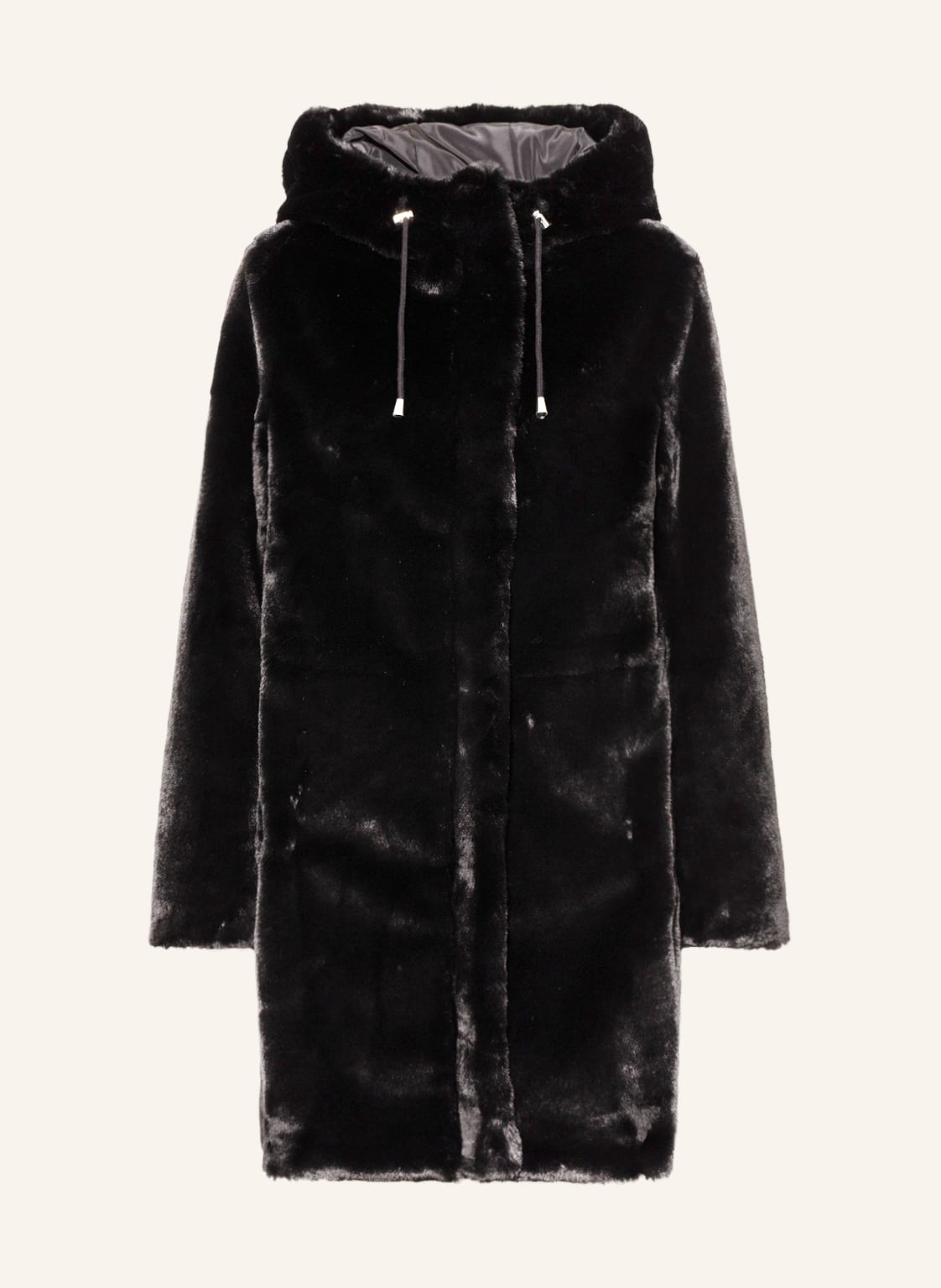 Image of Princess Goes Hollywood Kunstfell-Mantel schwarz