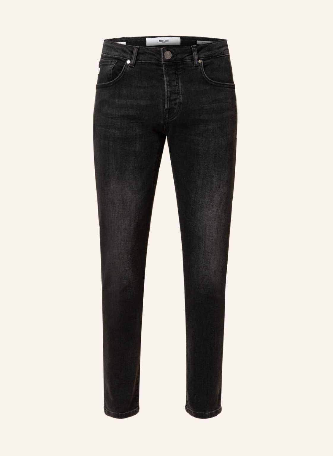 Image of Goldgarn Denim Jeans u2 Slim Fit schwarz