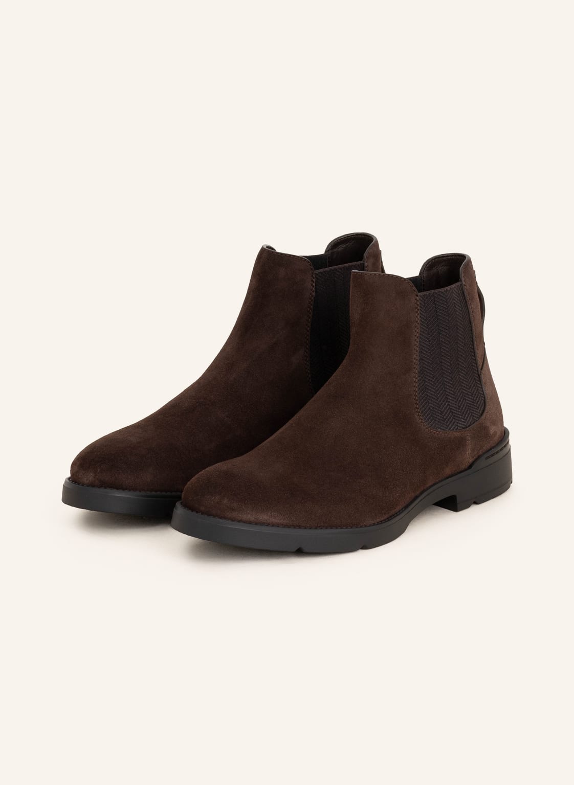 Image of Zegna Chelsea-Boots braun