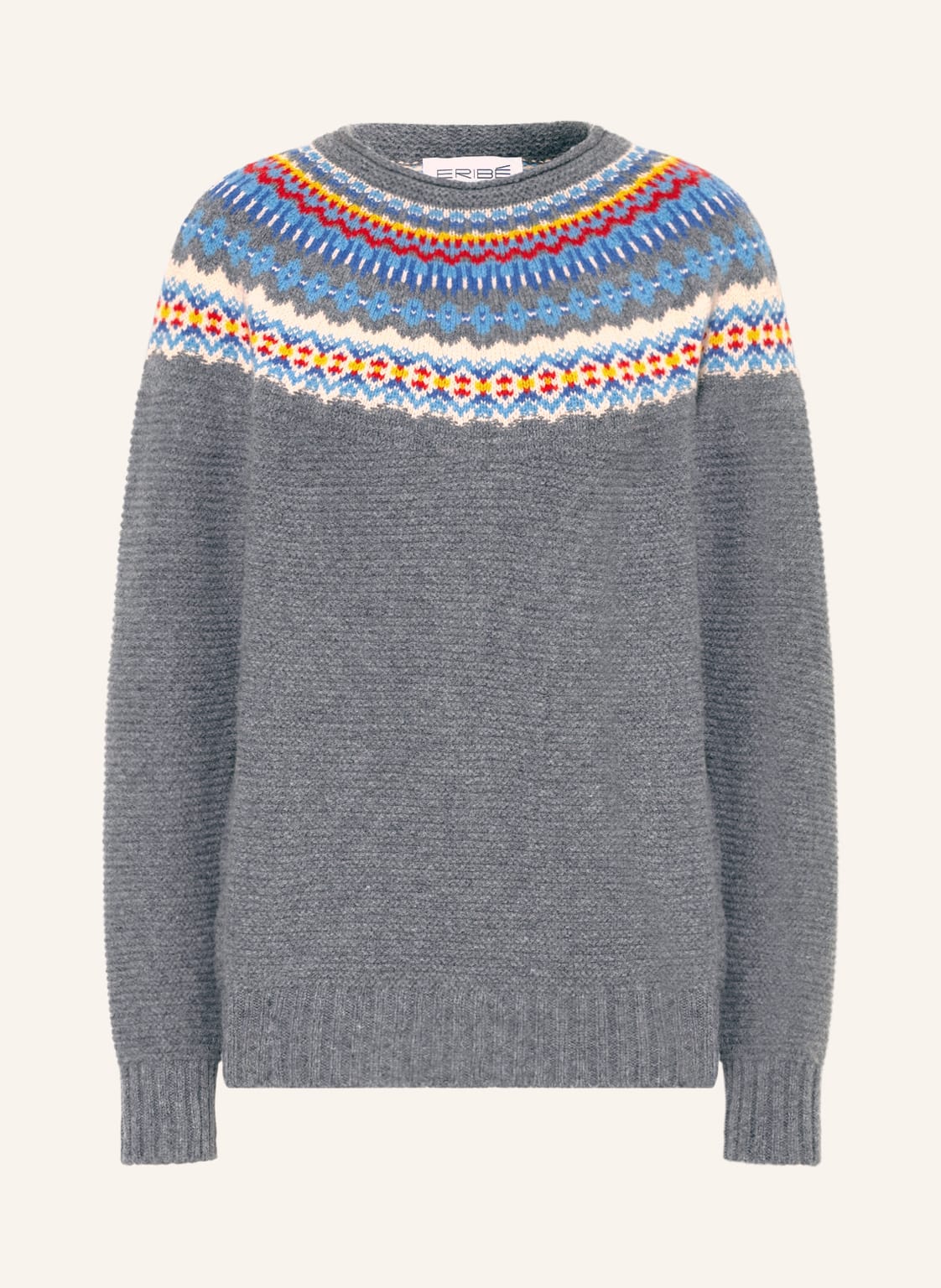 Image of Eribé Pullover Stoneybrek grau