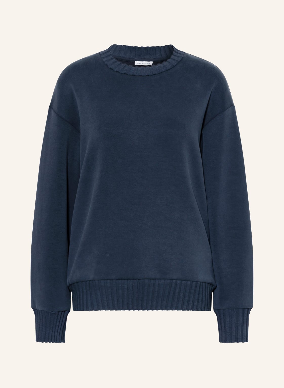 Image of Mrs & Hugs Sweatshirt blau