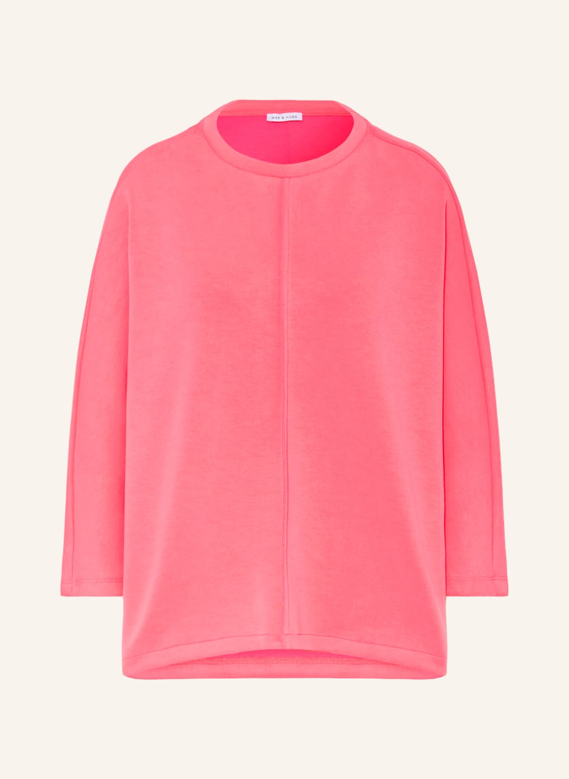 Image of Mrs & Hugs Sweatshirt Mit 3/4-Arm pink