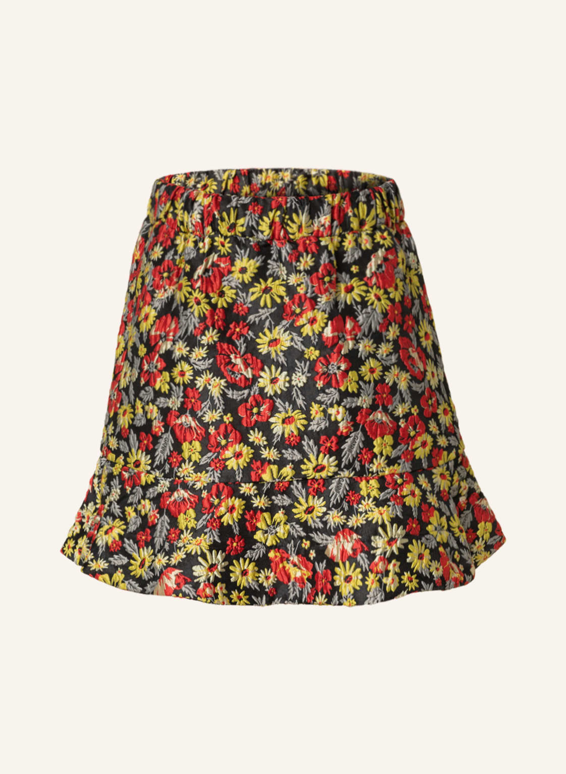 Image of Ganni Jacquard-Rock schwarz