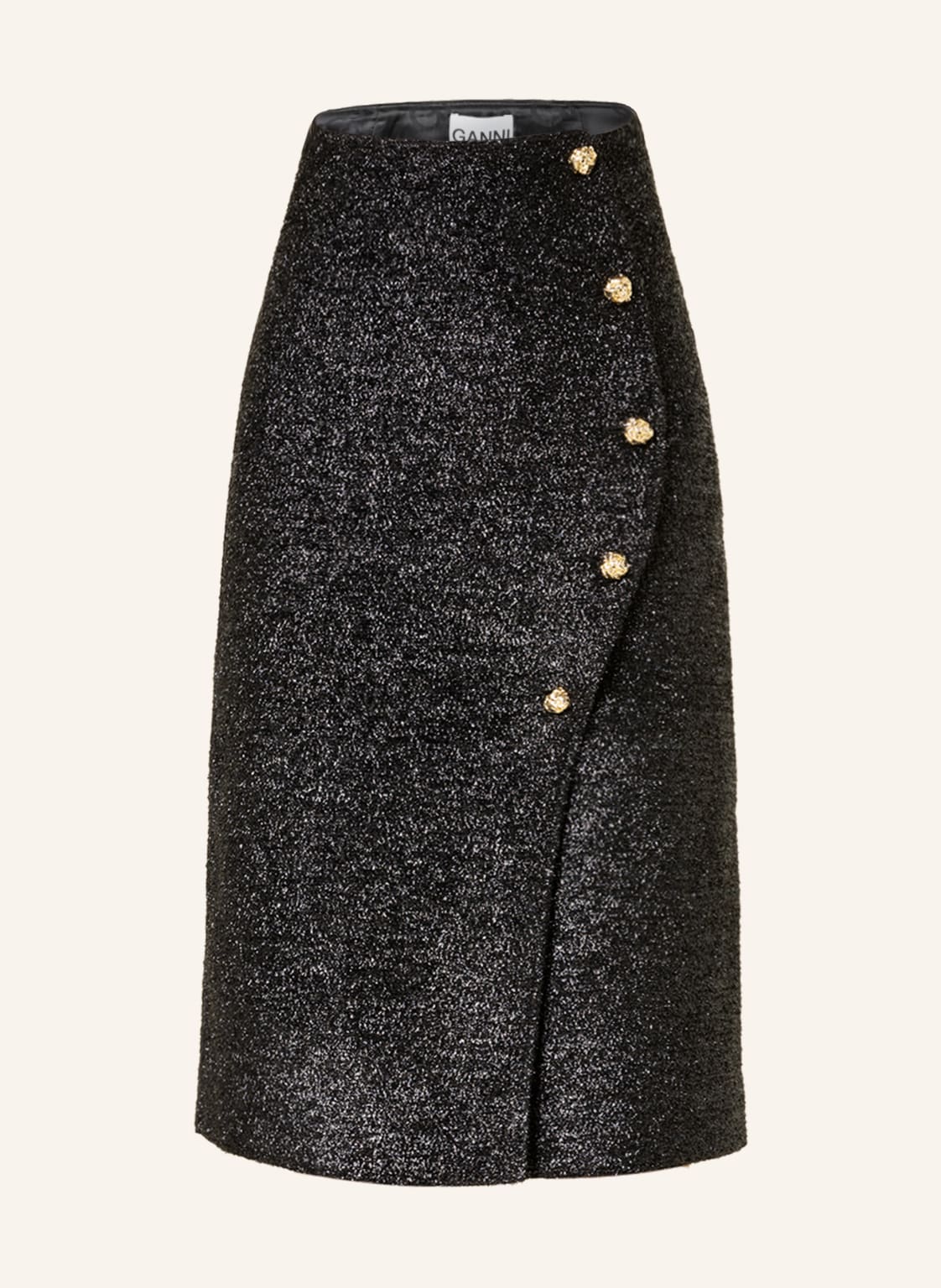 Image of Ganni Rock schwarz