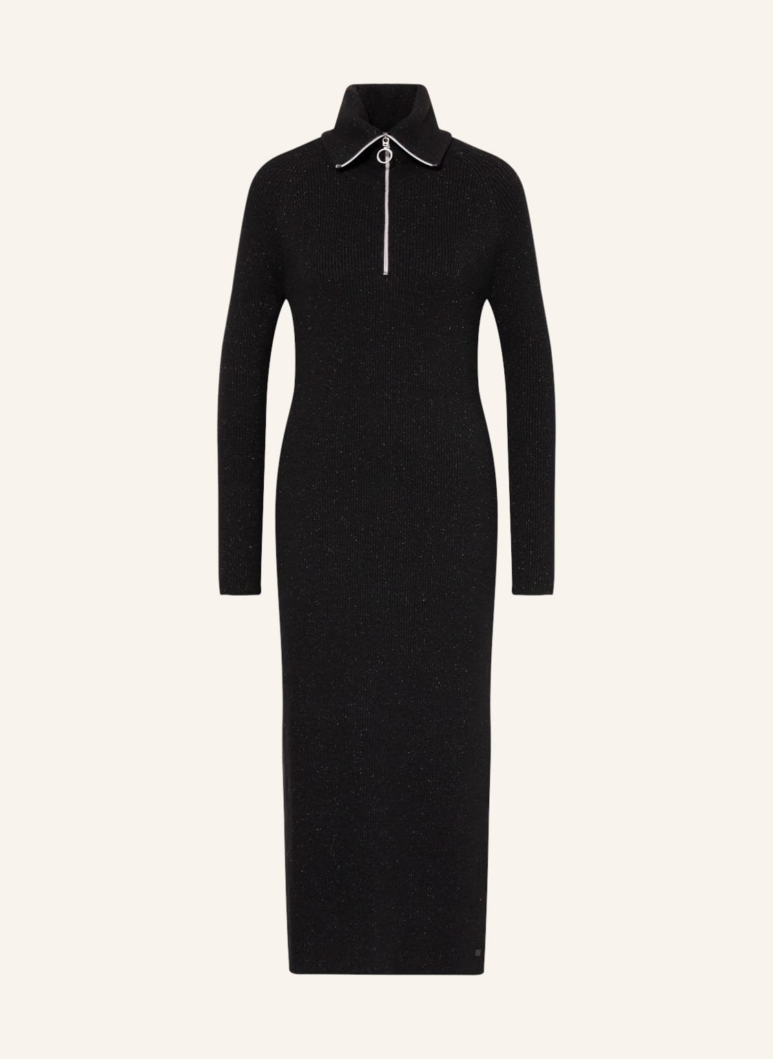 Image of Marc O'polo Denim Srickkleid Mit Glitzergarn schwarz