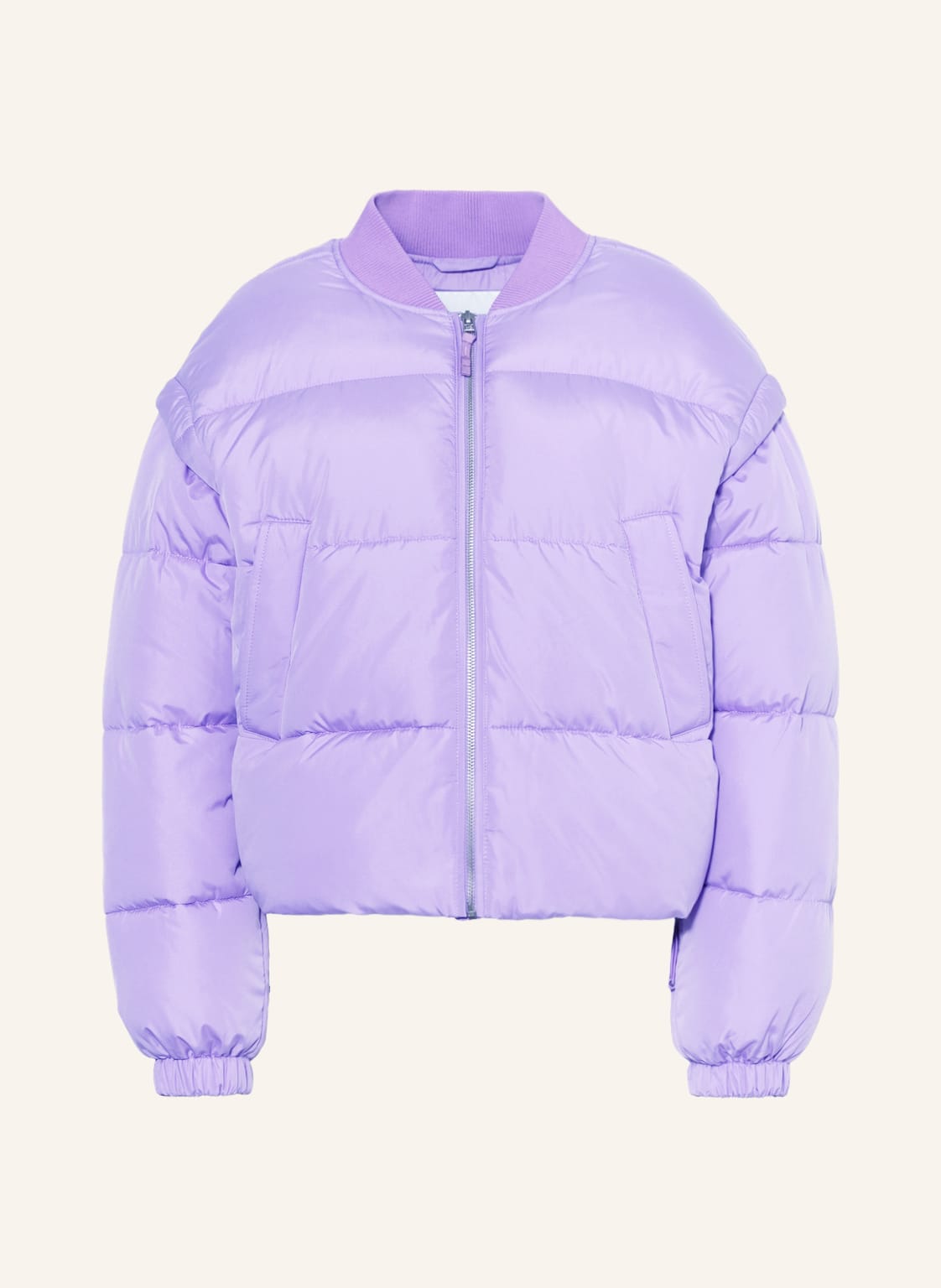 Image of Marc O'polo Denim Steppjacke Mit Abnehmbaren Ärmeln violett