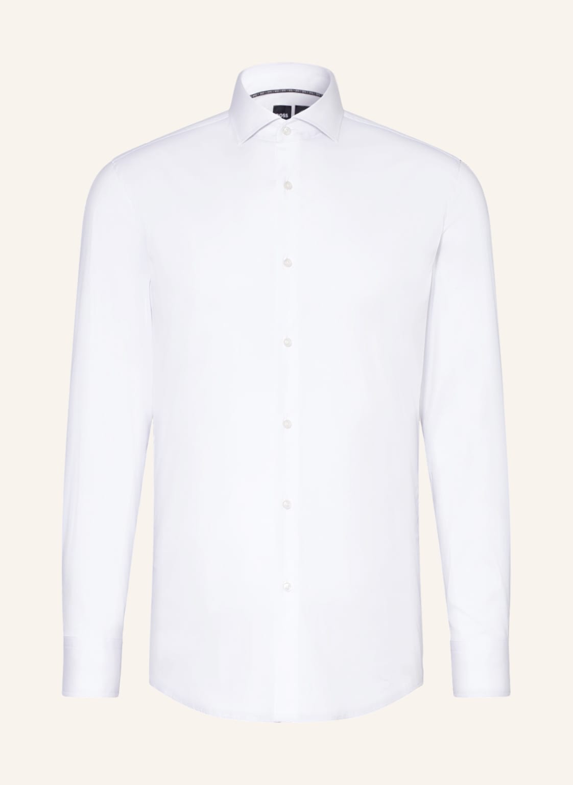 Image of Boss Jerseyhemd Hank Performance Slim Fit weiss