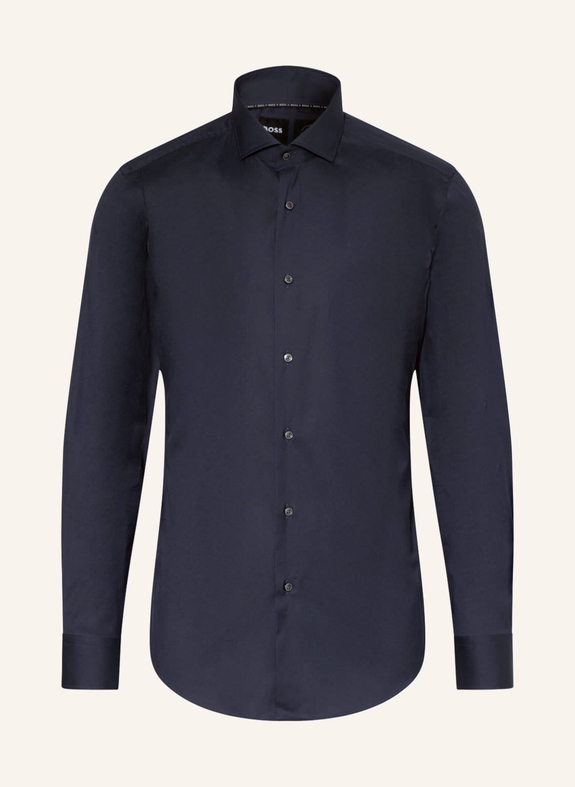 Image of Boss Jerseyhemd Hank Performance Slim Fit blau