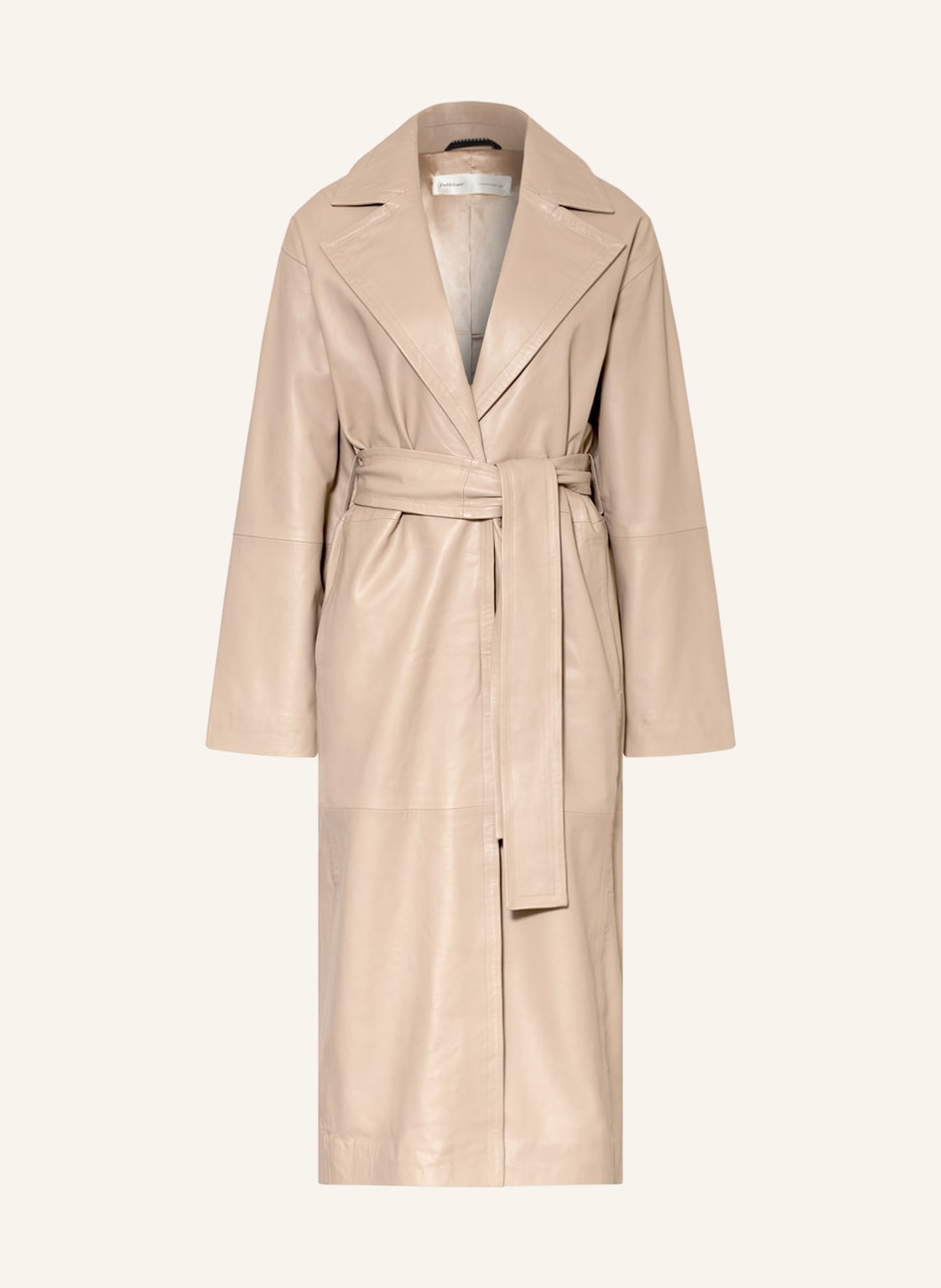 Image of Inwear Ledermantel Mireniw beige
