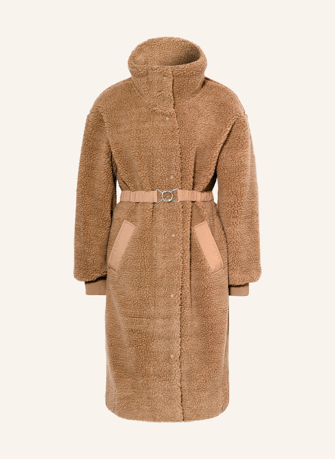 Image of Inwear Teddyfell-Mantel Citoriaiw braun