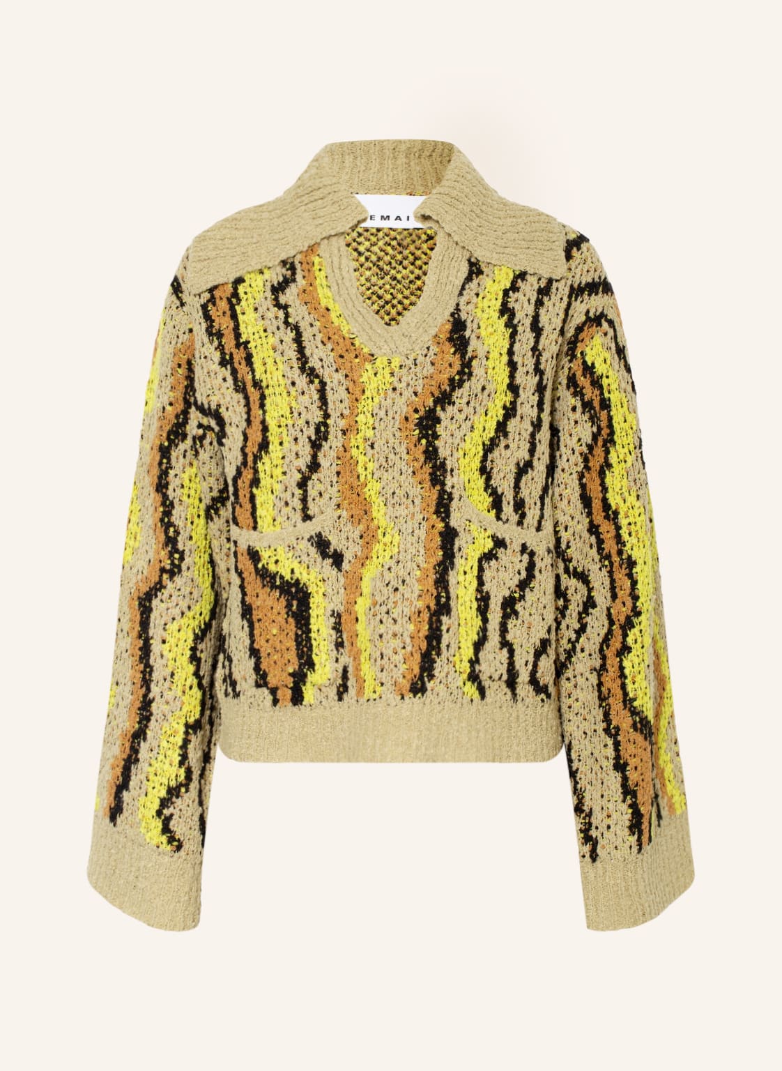 Image of Remain Birger Christensen Pullover Jenneth beige