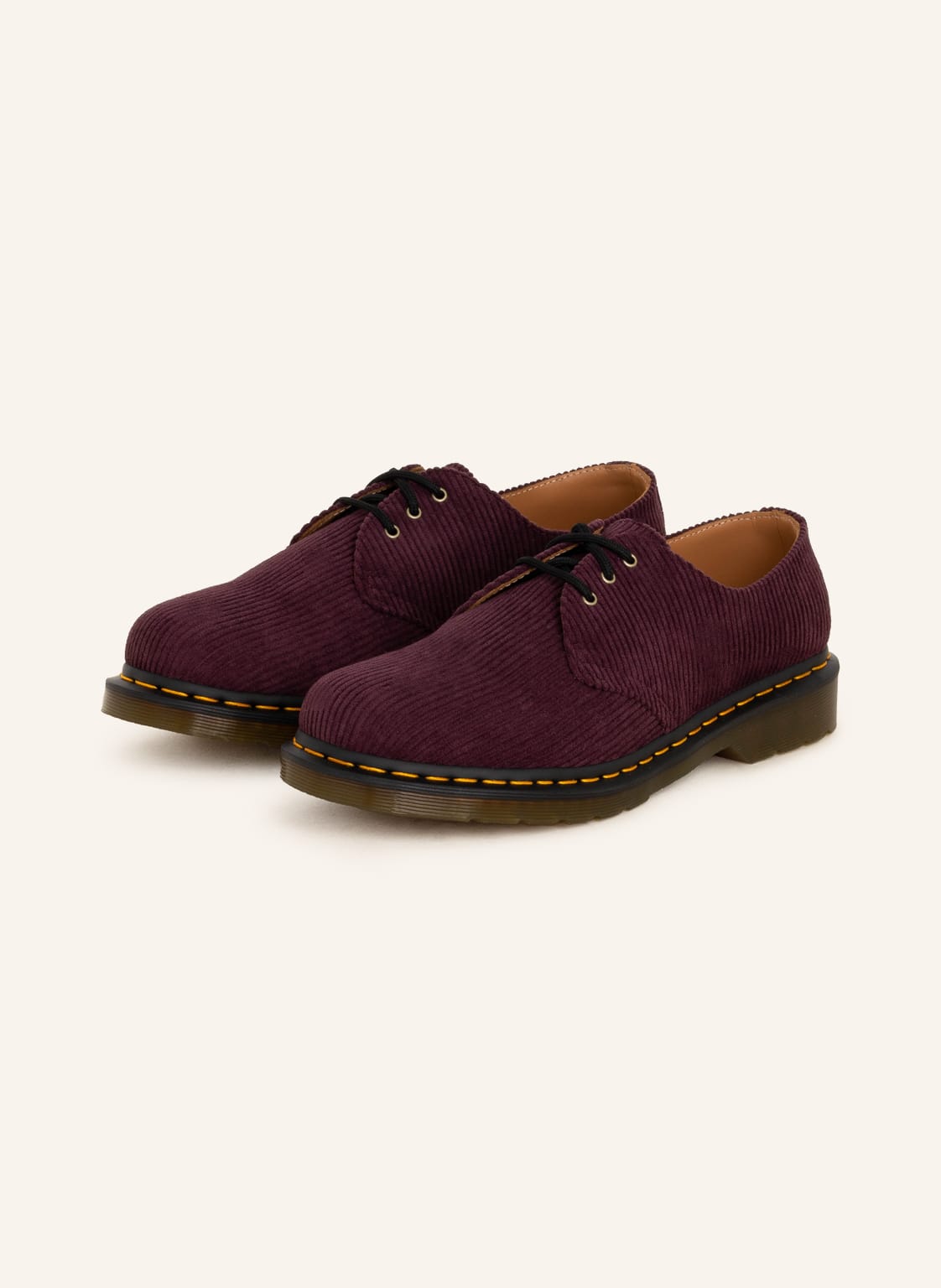 Image of Dr. Martens Cordschnürer 1461 Duchess rot