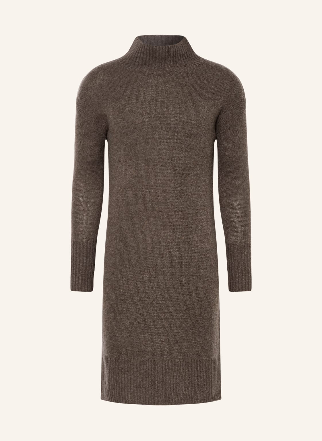 Image of Mrs & Hugs Strickkleid Aus Cashmere braun