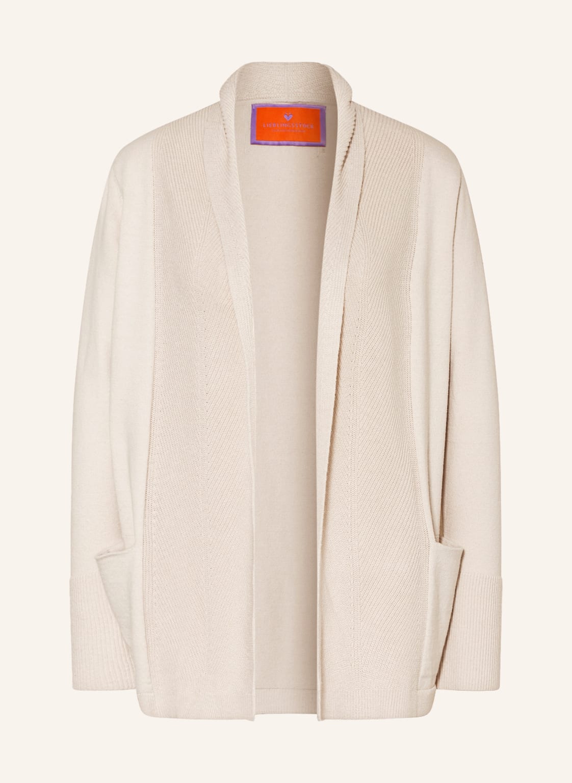 Image of Lieblingsstück Strickhülle Lisonl beige