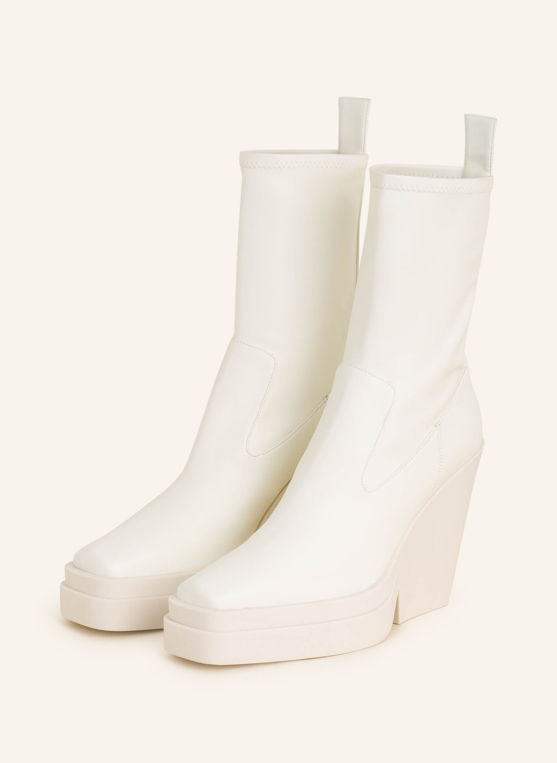 Image of Giaborghini Plateau-Stiefeletten Gia 15 weiss