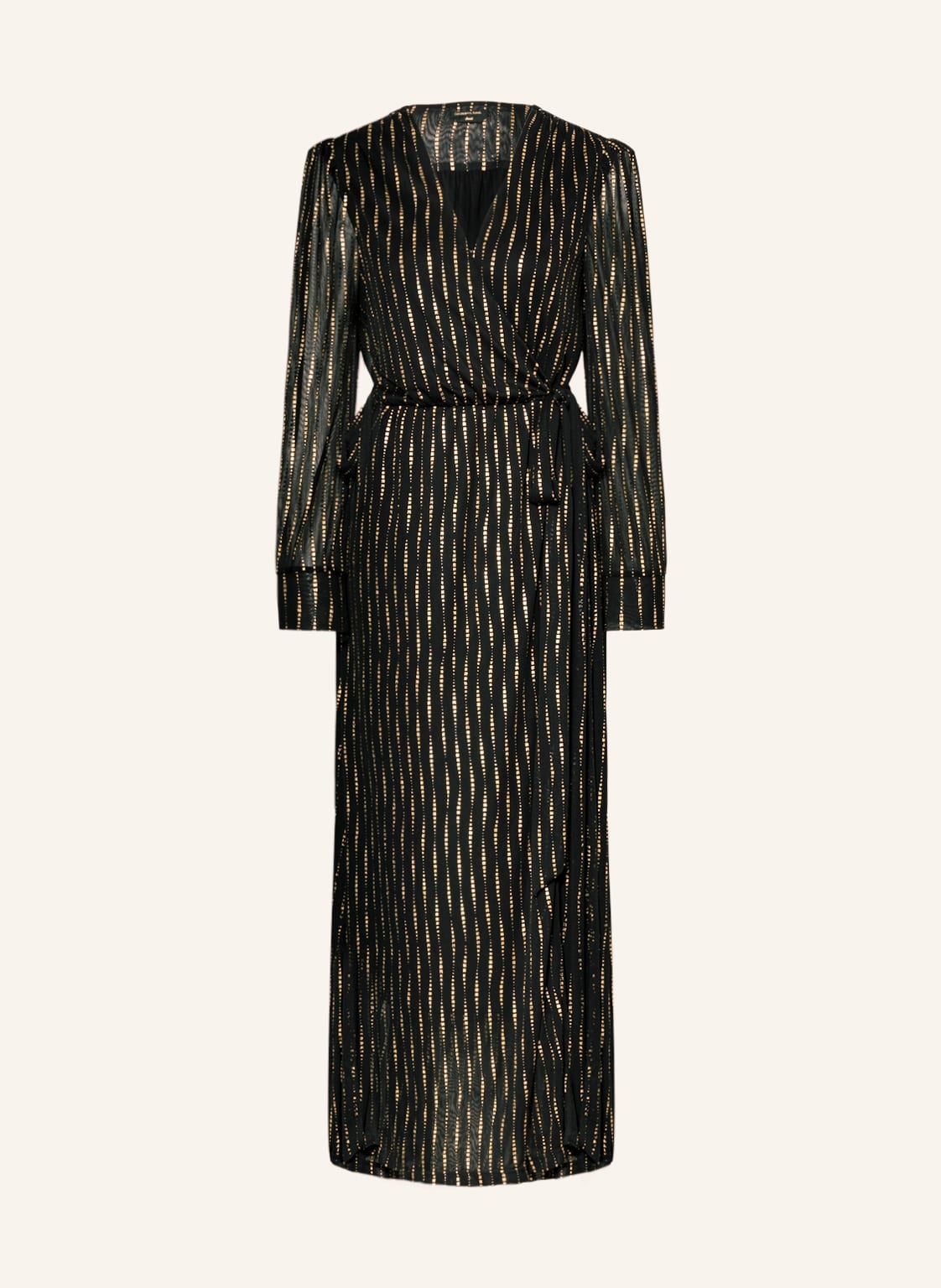 Image of Colourful Rebel Wickelkleid Lola schwarz