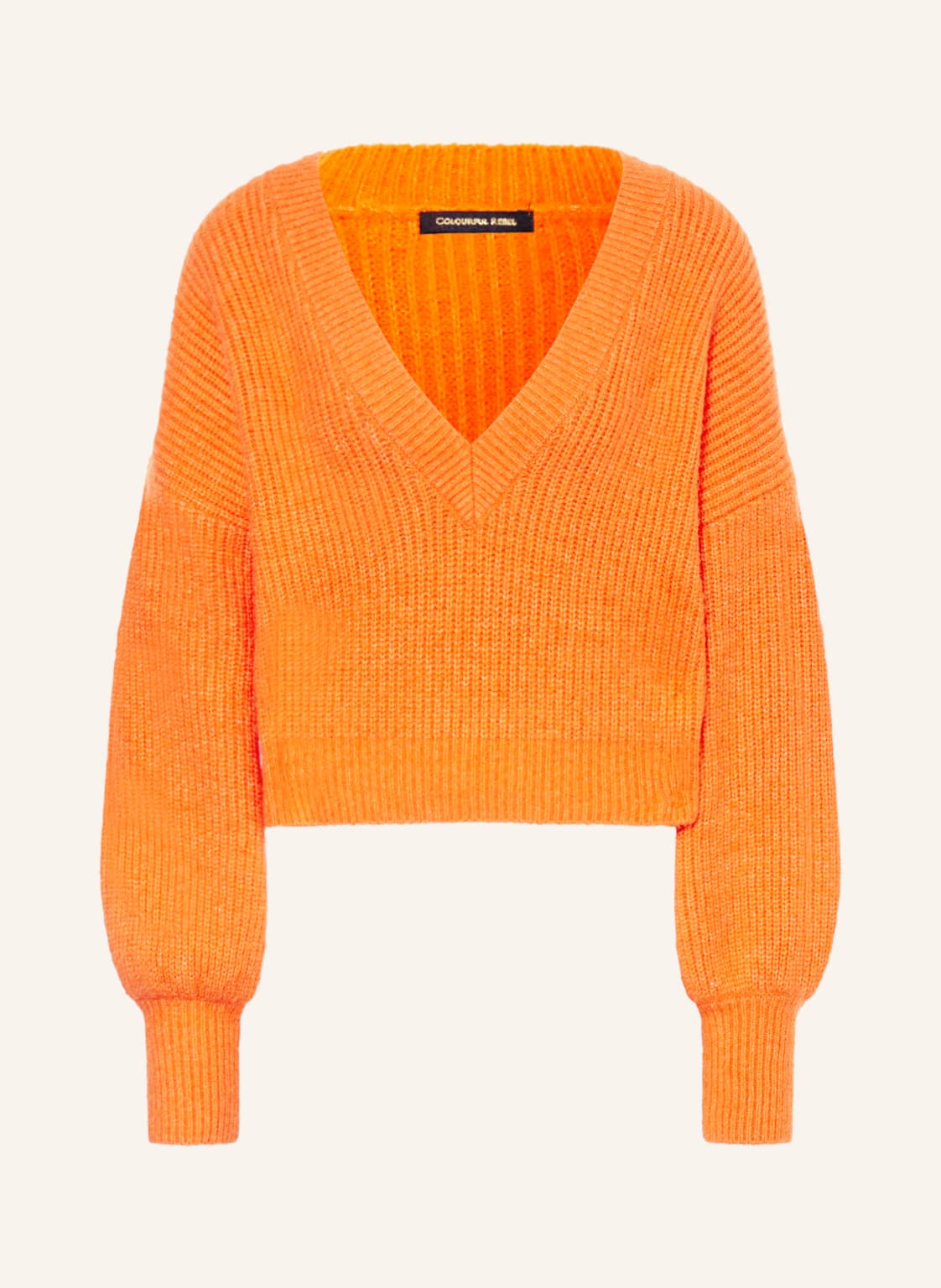 Image of Colourful Rebel Pullover Guusje orange