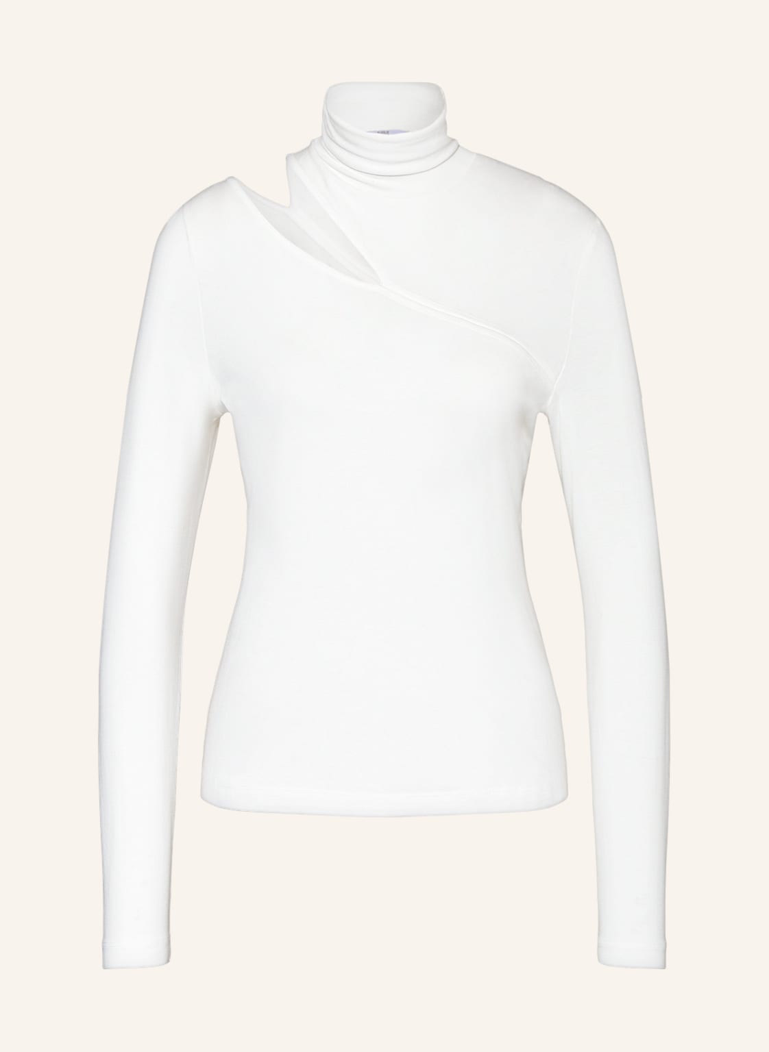 Image of Riani One-Shoulder-Longsleeve weiss
