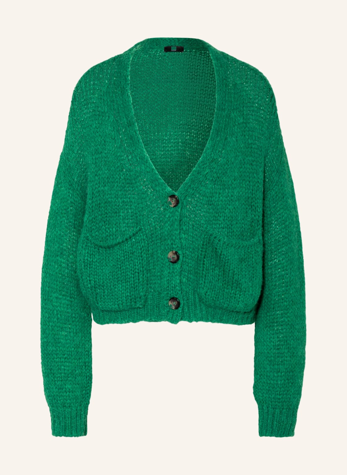 Image of Riani Strickjacke Mit Alpaka gruen