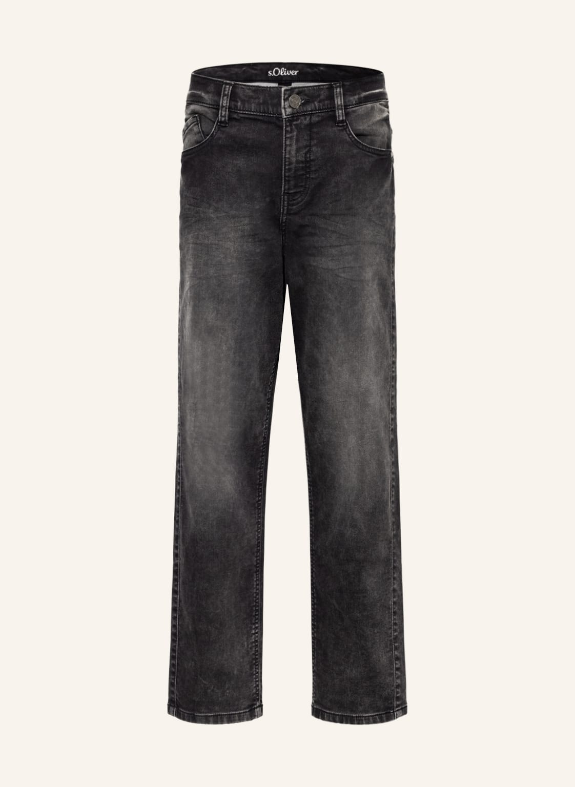 Image of S.Oliver Red Jeans Relaxed Fit schwarz