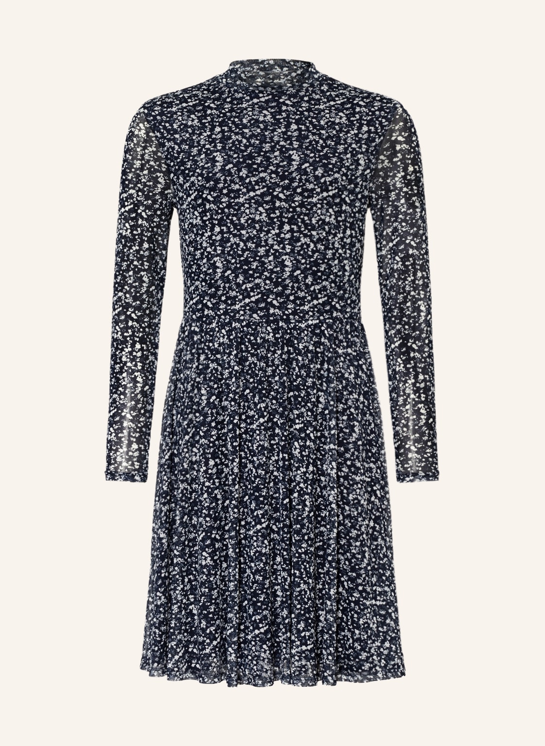 Image of S.Oliver Red Mesh-Kleid blau