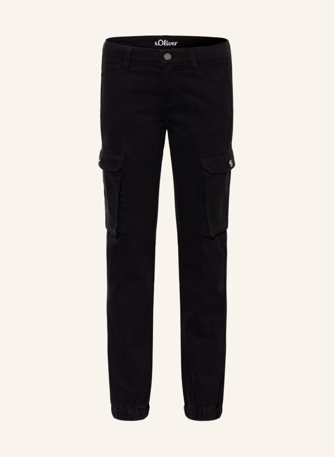 Image of S.Oliver Red Cargohose Slim Fit schwarz
