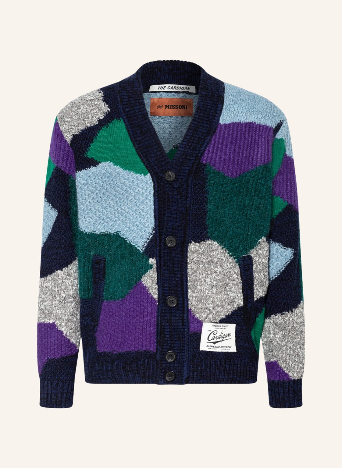 Image of Missoni Strickjacke grau