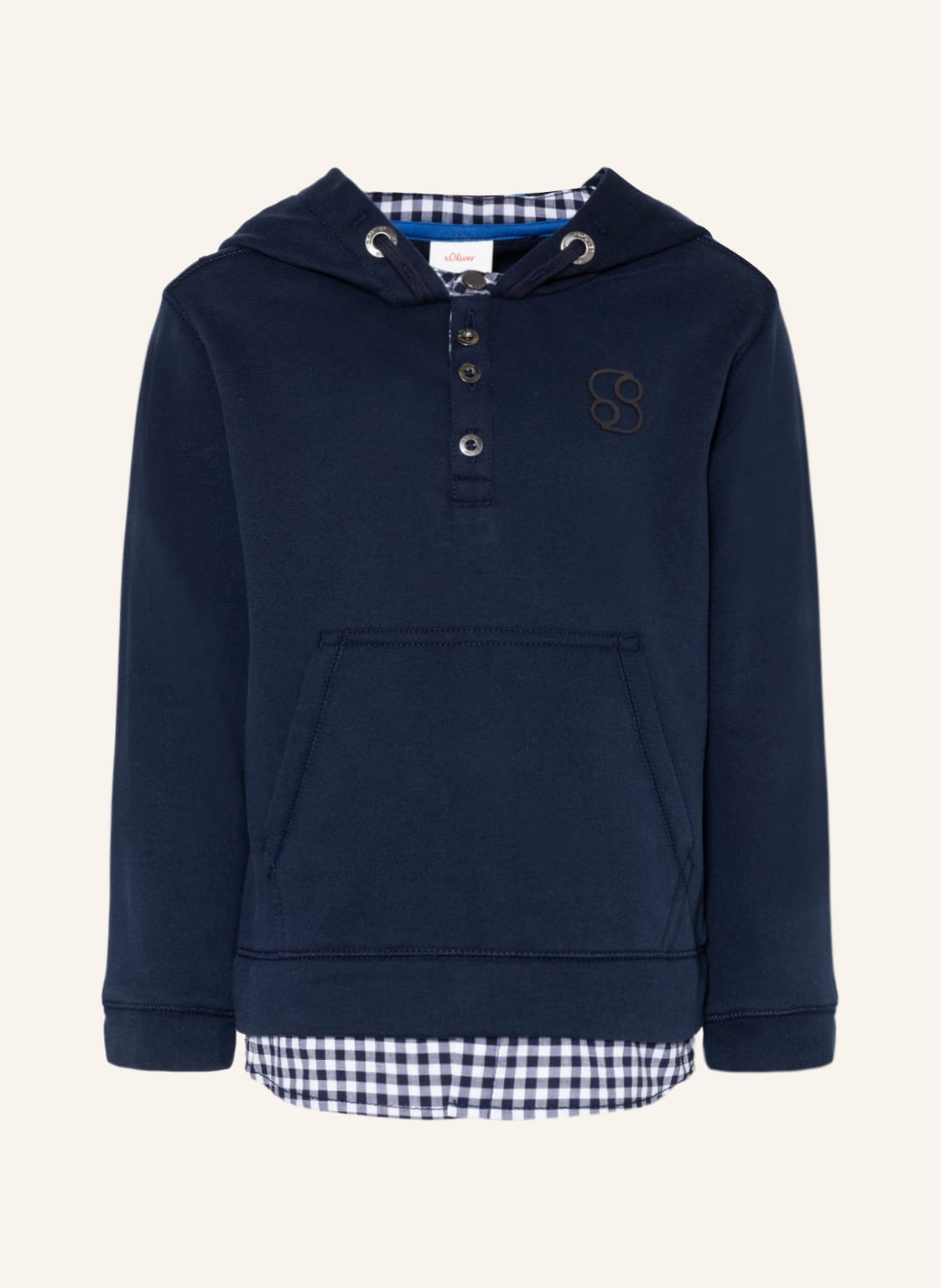 Image of S.Oliver Red Hoodie blau