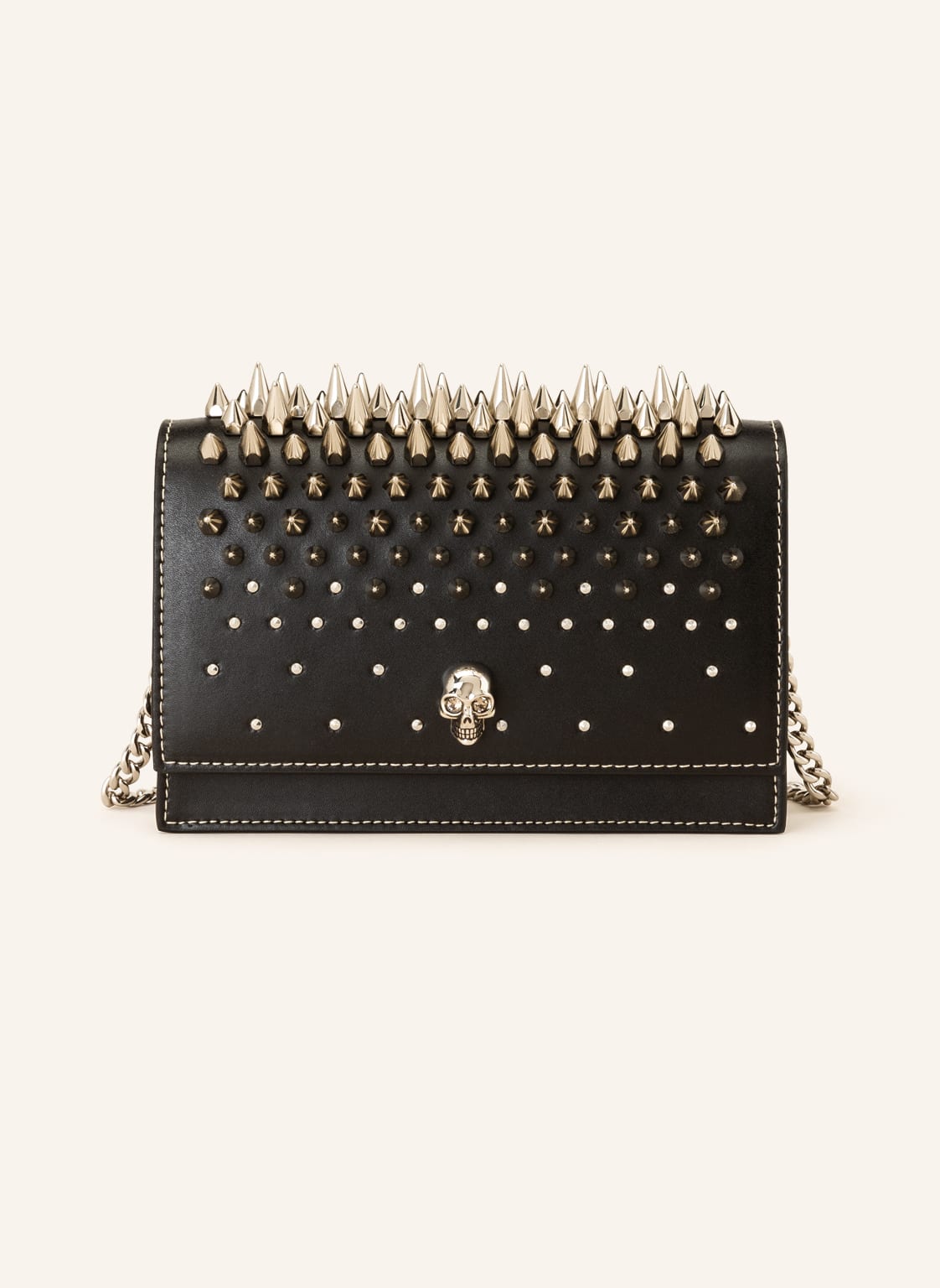 Image of Alexander Mcqueen Umhängetasche Skull Small schwarz