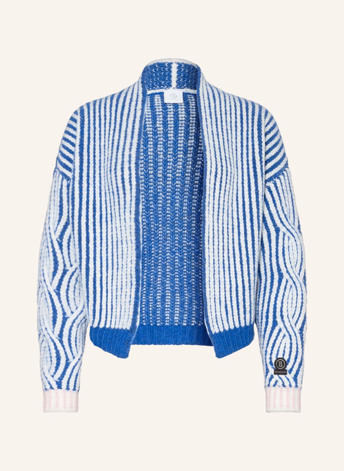 Image of Bogner Strickhülle Danna Mit Alpaka blau