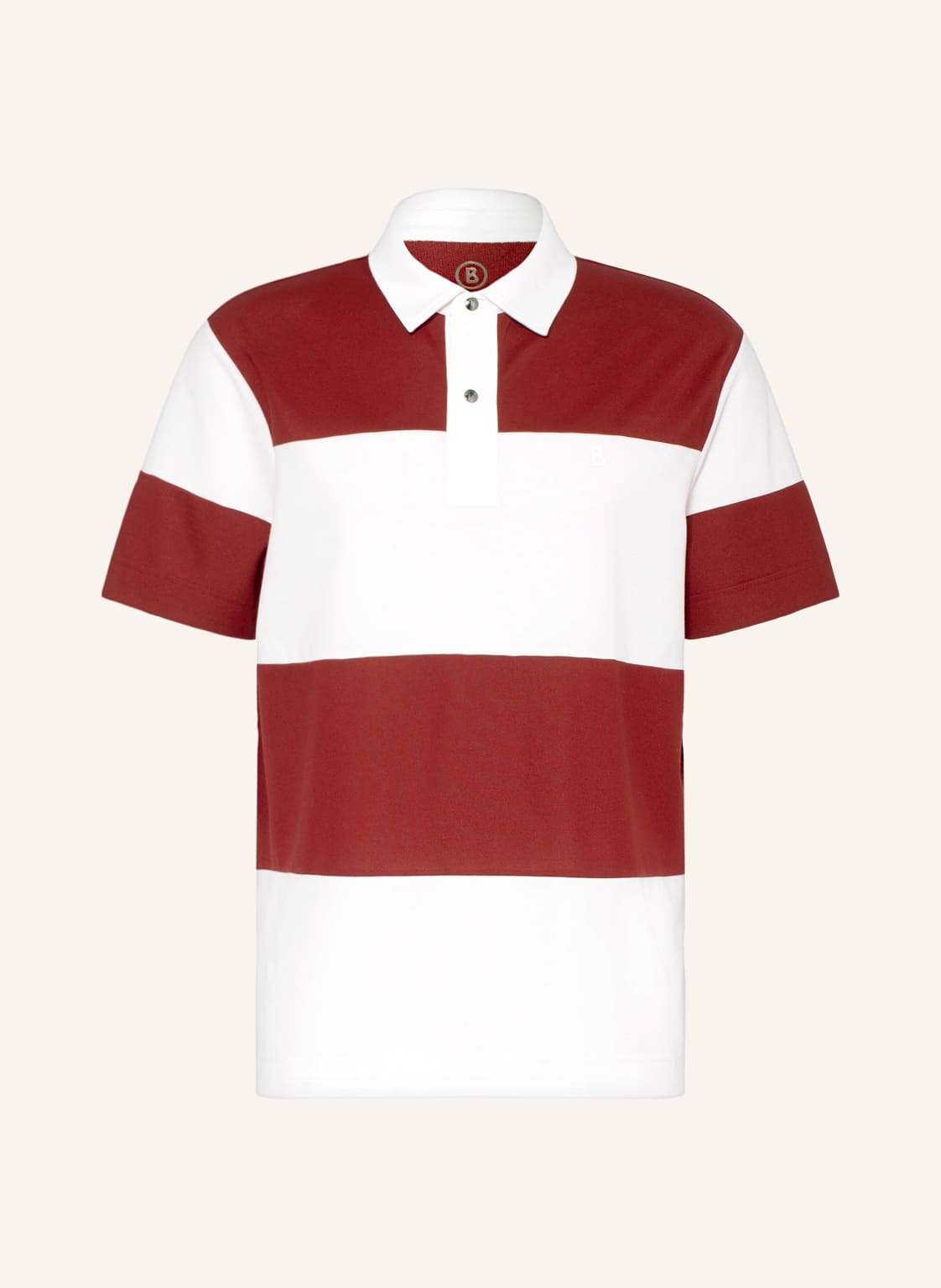 Image of Bogner Jersey-Poloshirt Lagos Regular Fit rot