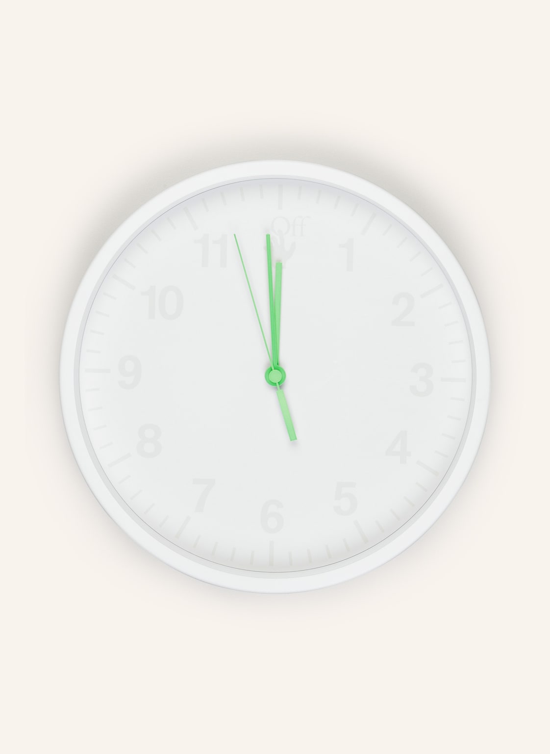 Image of Off-White Home Wanduhr weiss