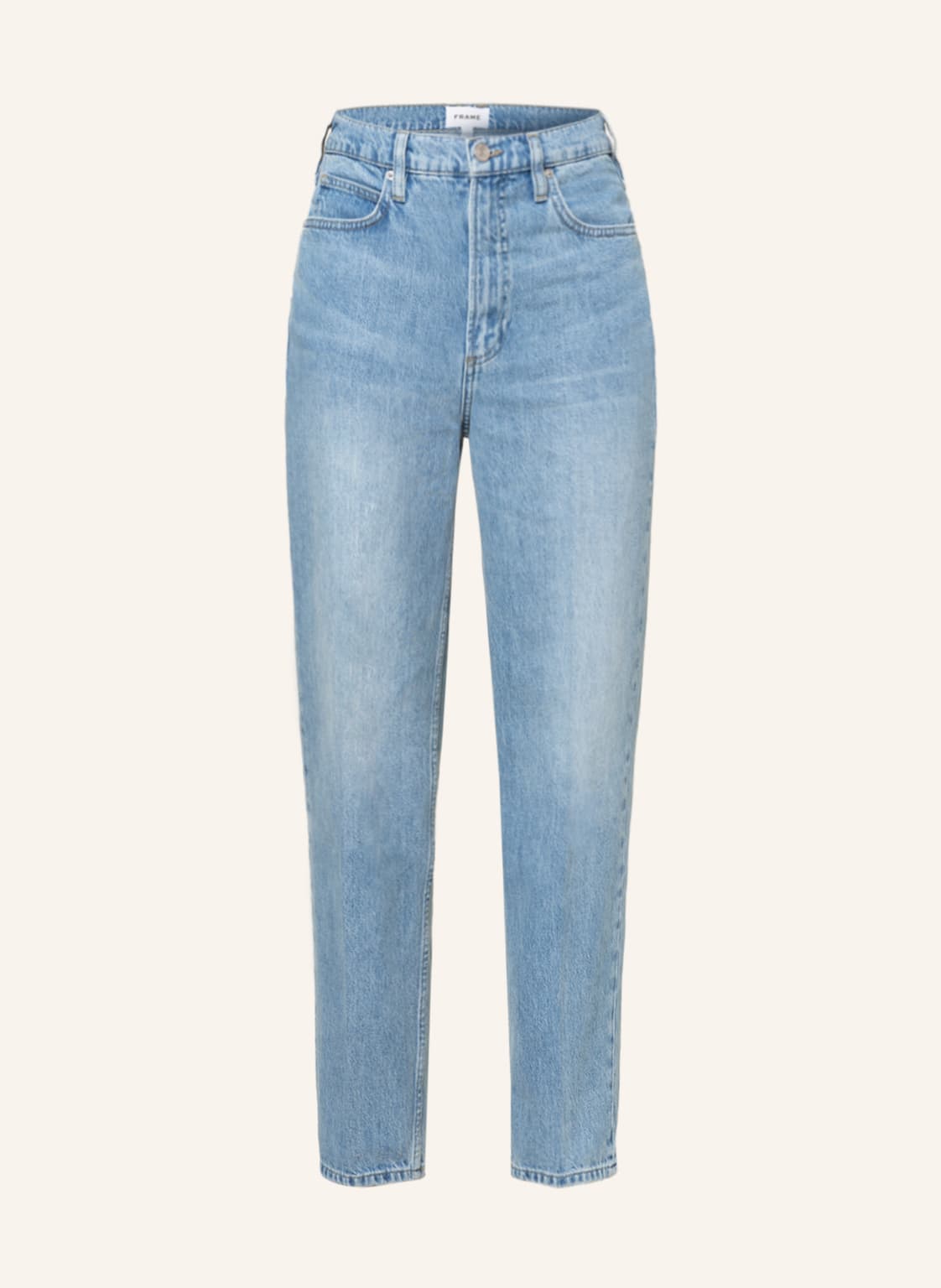 Image of Frame Denim Straight Jeans Le High 'N' Tight blau