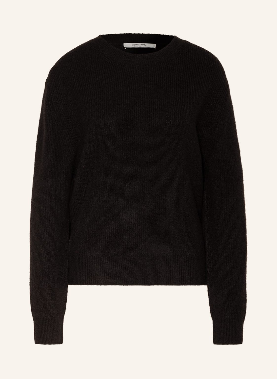 Image of Comma Casual Identity Pullover schwarz