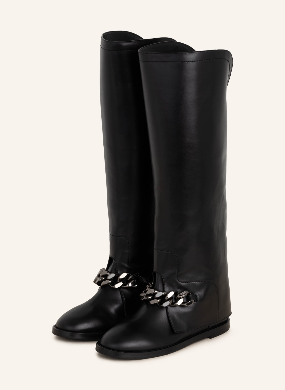 Image of Casadei Stiefel Zeppa schwarz