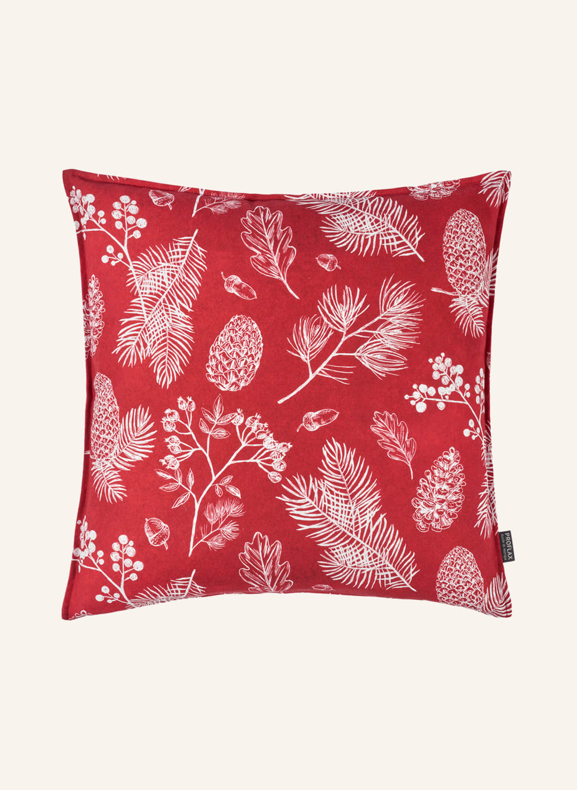 Image of Proflax Dekokissenhülle Tordal rot