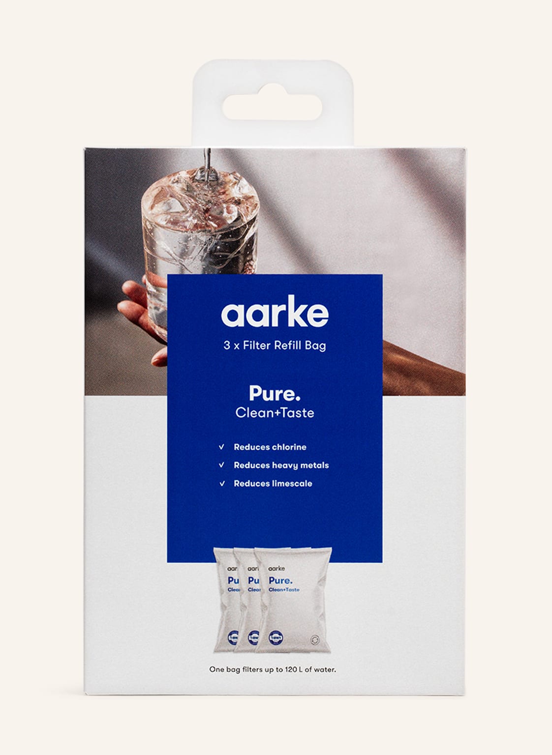 Image of Aarke 3er-Pack Granulat weiss