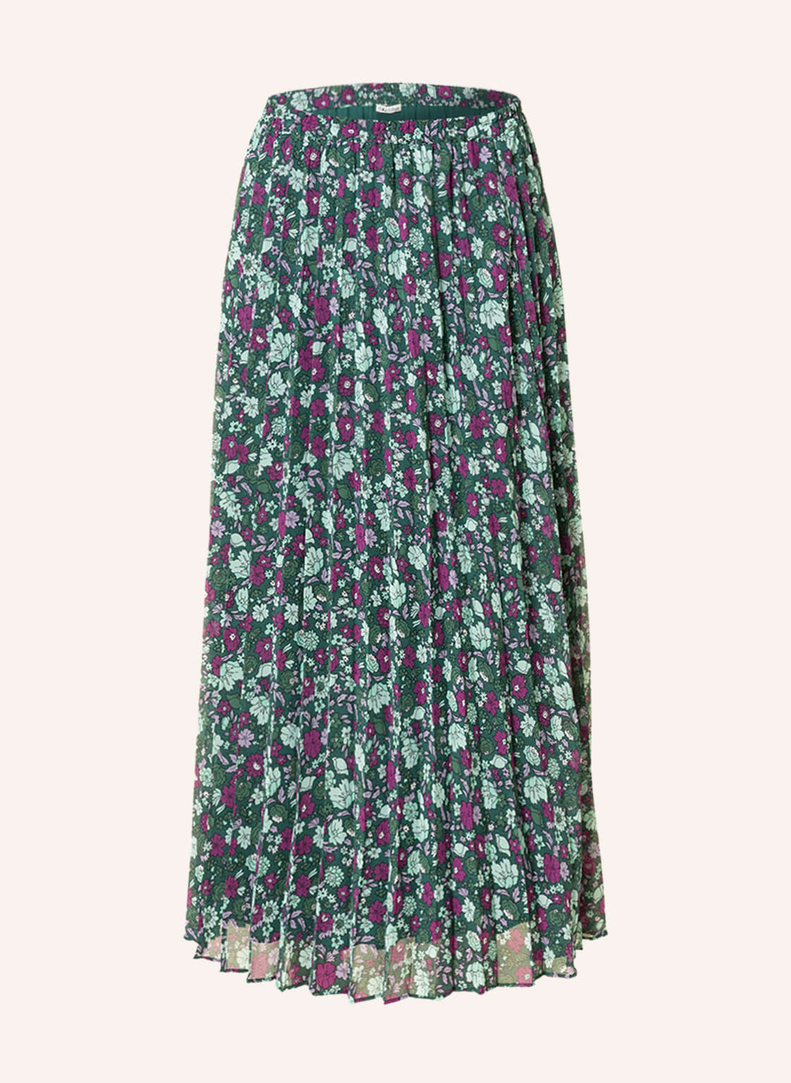 Image of Marc O'polo Plisseerock gruen