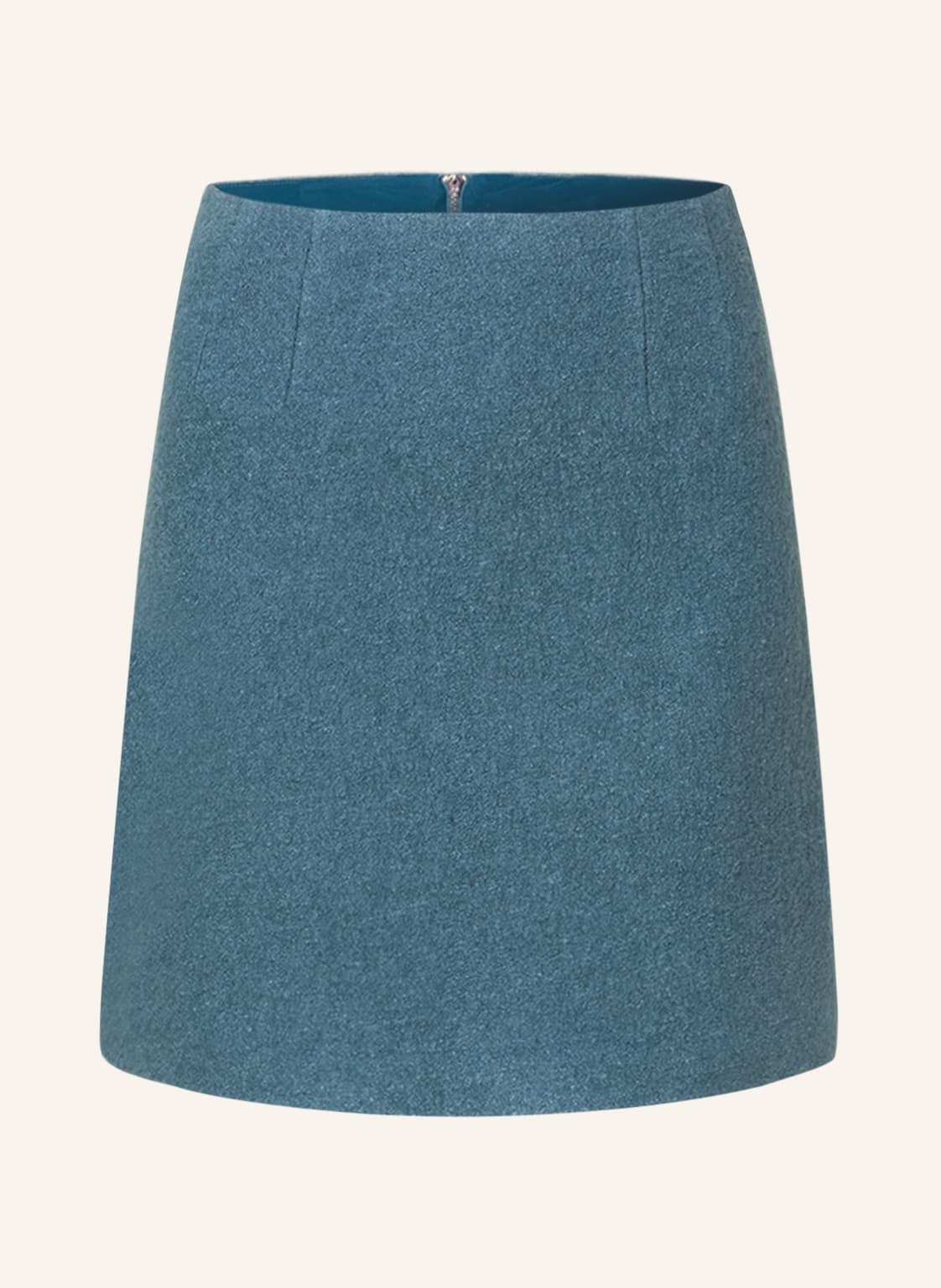 Image of S.Oliver Black Label Bouclé-Rock blau