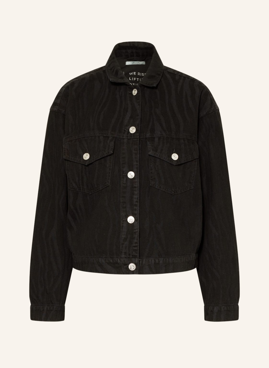 Image of Comma Casual Identity Jeansjacke schwarz