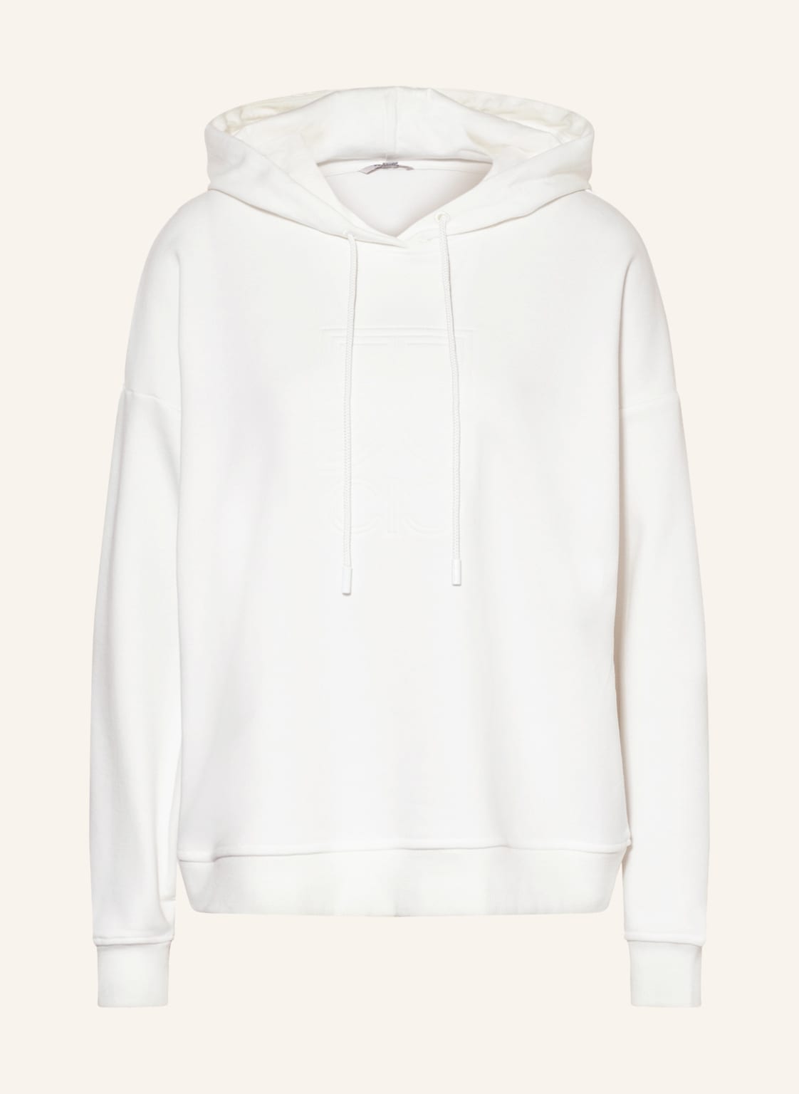 Image of Comma Casual Identity Hoodie weiss