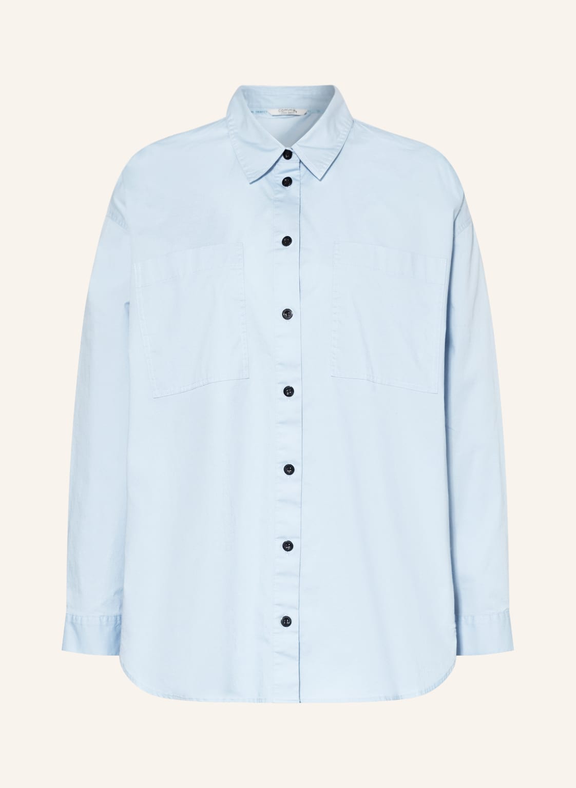 Comma Casual Identity Hemdbluse blau