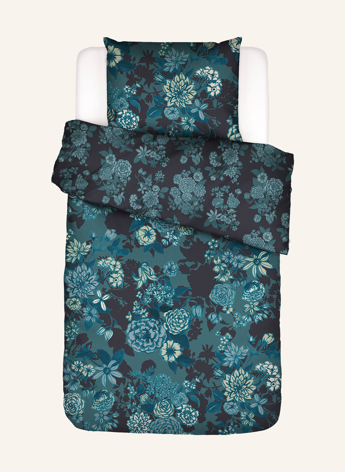 Image of Essenza Bettwäsche Flore gruen