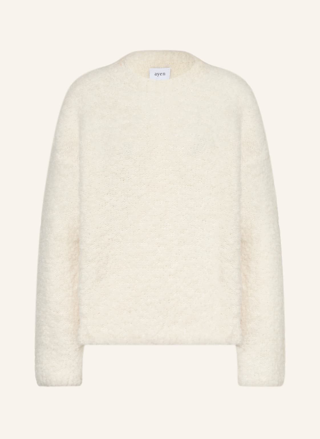 Image of Ayen Alpaka-Pullover weiss