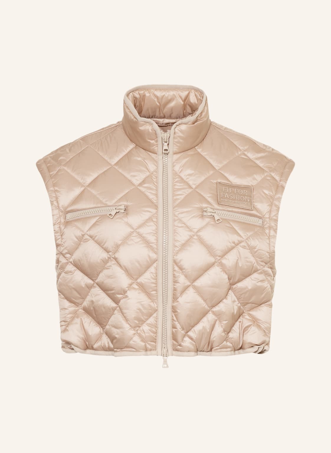 Image of Marc Aurel Cropped-Steppweste braun