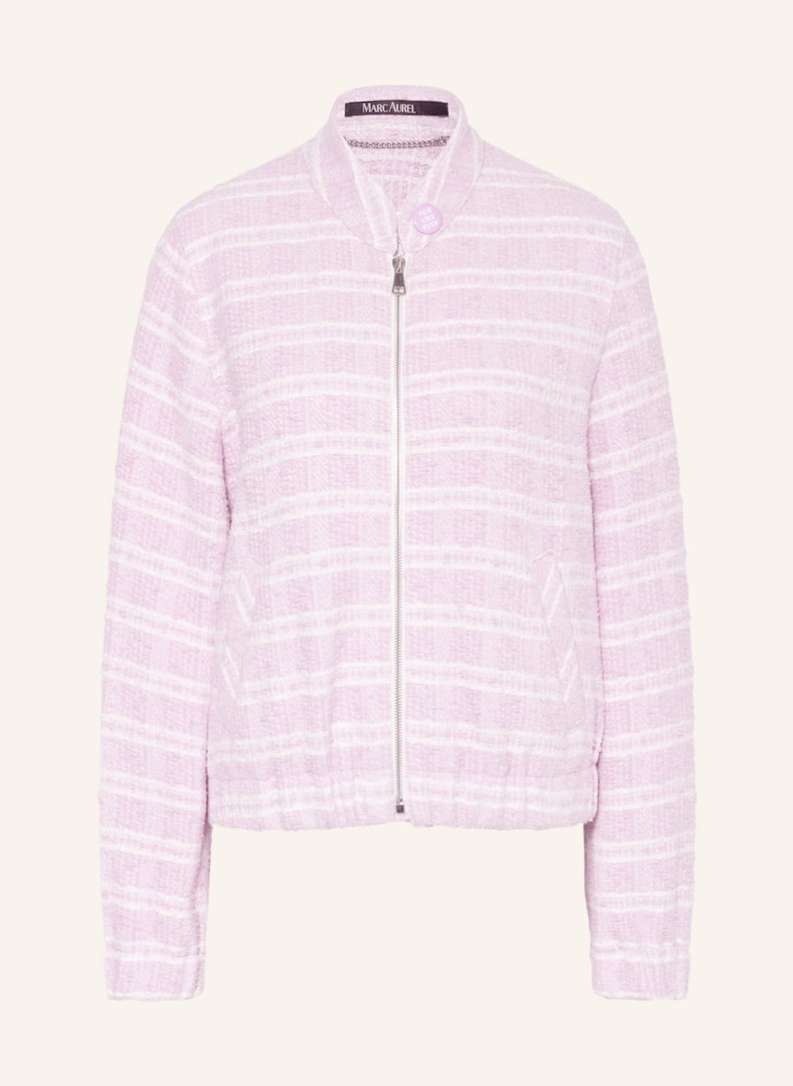 Image of Marc Aurel Tweed-Jacke violett