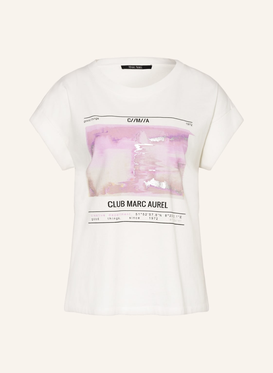 Image of Marc Aurel T-Shirt weiss