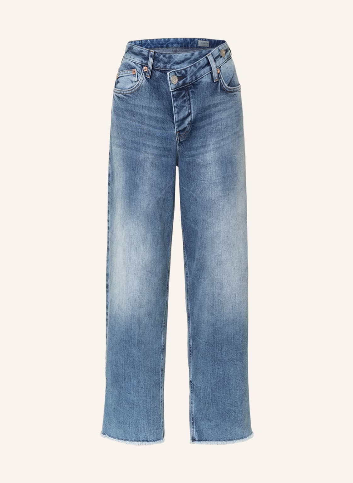 Image of Herrlicher Jeans-Culotte Mäze Sailor blau